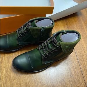 Miz Mooz Bootie Green NIB